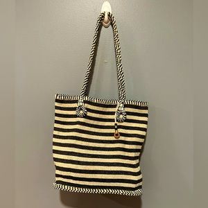 Catstudio woven straw like tote bag
